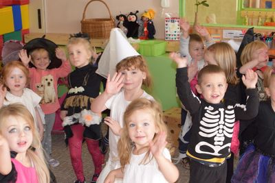 Rej duchů a strašidel u Berušek