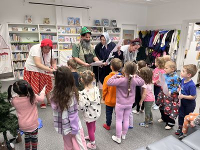 Motýlci v knihovně 